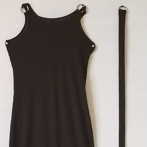 Michael Kors Black women fitting dress Sz M